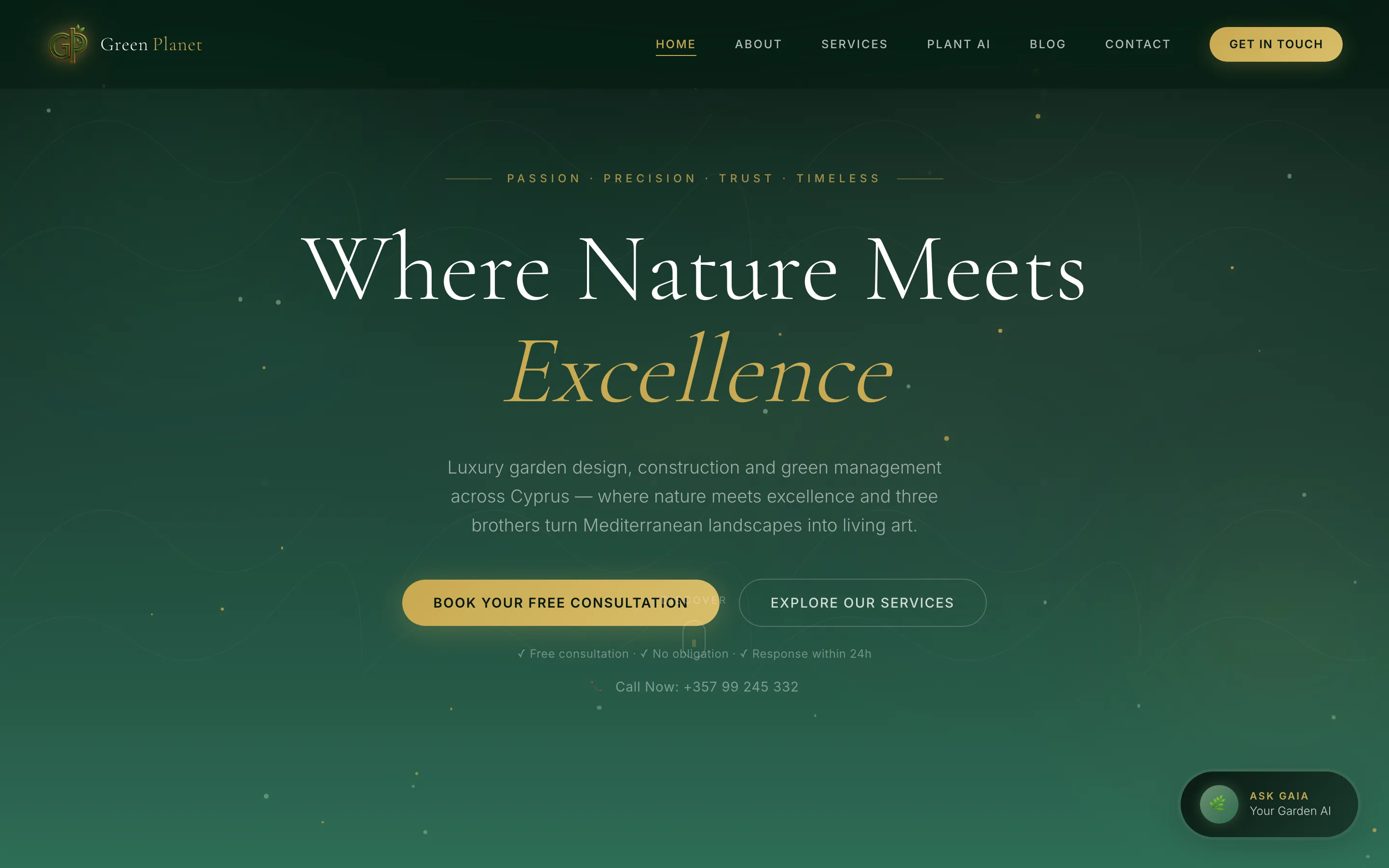 Green Planet — Project view from our portfolio; visit the project website for its current version.